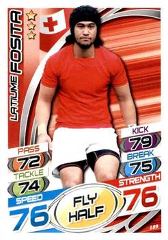 2015 Topps Rugby Attax #189 Latiume Fosita Front